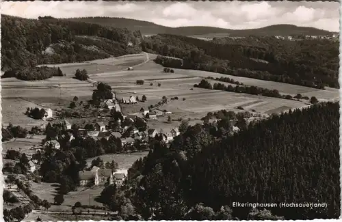 Ansichtskarte Elkeringhausen-Winterberg Stadtblick 1959