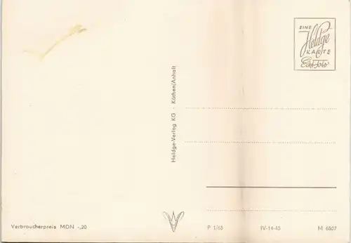 Göhren (Rügen) Stadtteilansichten, Ostseee, DDR Mehrbildkarte 1965