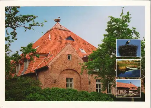 Mehrbild-AK Gutshof Insel Usedom, Hotel, Ferienwohnungen 1990