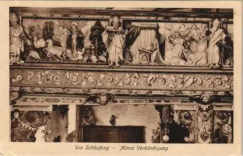 Freudenstadt Evangelische Stadtkirche "Schöpfung u. Maria Verkündung" 1920