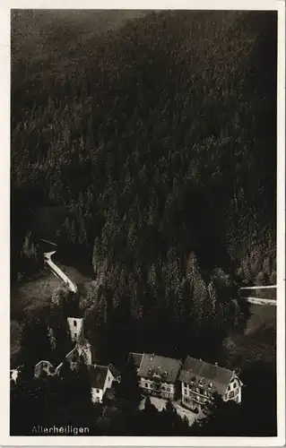 Ansichtskarte Allerheiligen Schwarzwaldhotel u. Kurhaus Allerheiligen 1937