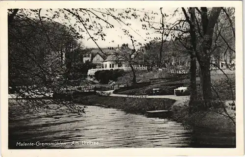 Ansichtskarte Bad Malente-Gremsmühlen-Malente Partie am Dieksee 1950