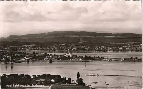 Ansichtskarte Reichenau (Bodensee) Panorama Insel Reichenau im Bodensee 1963