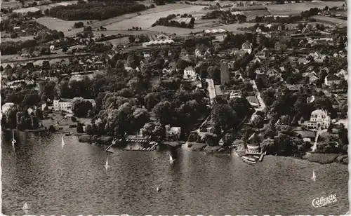 Ansichtskarte Bad Zwischenahn Luftbild Gesamtansicht vom Flugzeug aus 1963