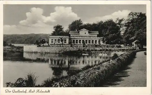 Ansichtskarte Helmstedt Quellenhof Bad Helmstedt 1954