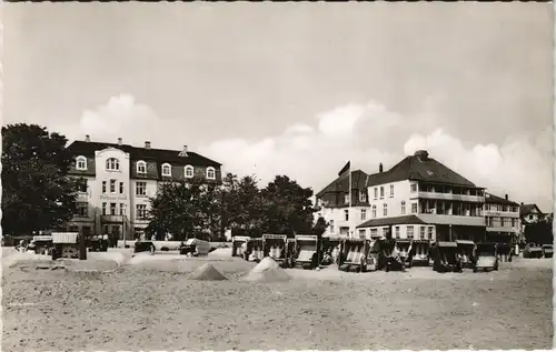 Ansichtskarte Wyk (Föhr) Westfalen-Heim, Haus Seeblick und Villa Irma 1960
