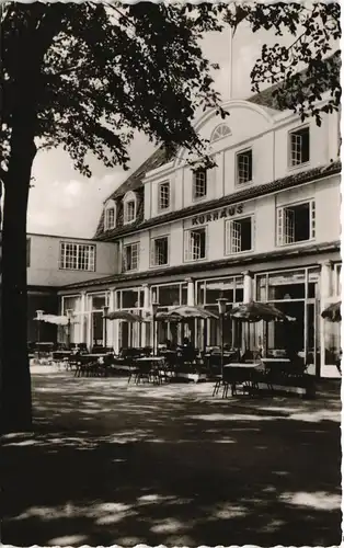 Ansichtskarte Wyk (Föhr) Kurhaus Außenbereich 1960