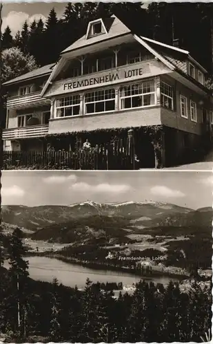Ansichtskarte Titisee-Neustadt Fremdenheim Lotte Bes. Gatzweiler 1960