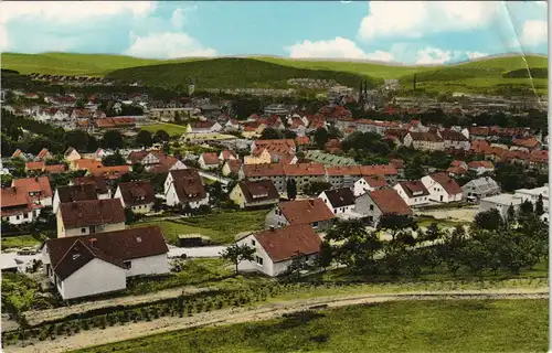 Ansichtskarte Alfeld (Leine) Panorama Blick vom neuen Krankenhaus 1960