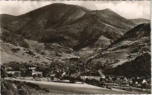 Münstertal/Schwarzwald  Untermünstertal 1954   gel Stempel Untermünstertal