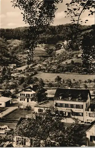 Ansichtskarte Glottertal GASTHAUS Z. ADLER Glottertal Schwarzwald 1950