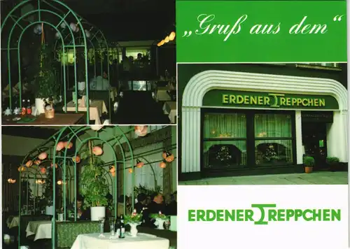 Ansichtskarte Leipzig MB Gruß aus dem ERDENER TREPPCHEN am Neumarkt 1990