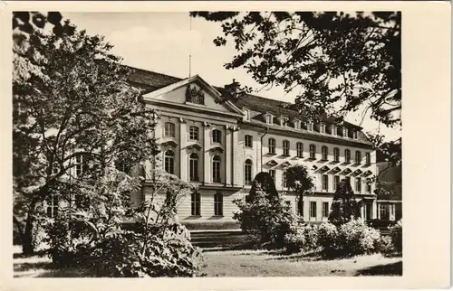 Ansichtskarte Greifswald Universität Gebäude-Ansicht, DDR Postkarte 1956