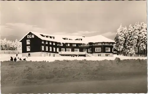Ansichtskarte Torfhaus (Harz)-Altenau Umland-Ansicht mit Jugendherberge 1960