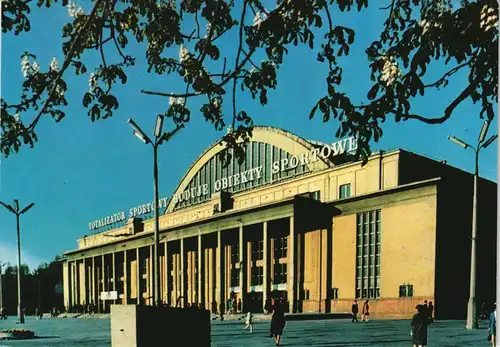 Postcard Lodz / Lodsch Łódź Palac Sportowy 1970