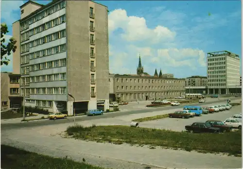 Postcard Allenstein Olsztyn Biuro Projektów Budownictwa Wiejskiego 1977