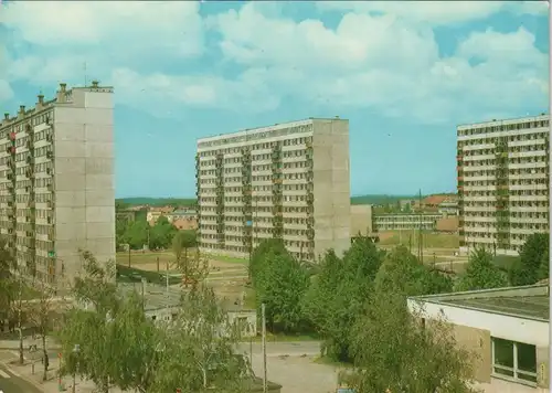 Allenstein Olsztyn Osiedle mieszkaniowe przy ulicy Kołobrzeskiej 1978