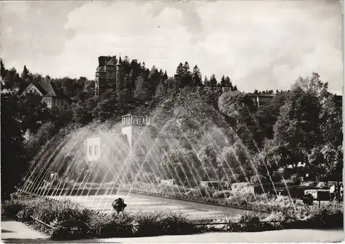 Postcard Krynica-Zdroj Krynica Górska A view of the health resort 1965