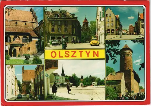 Postcard Allenstein Olsztyn Stare Miasto - Mehrbild 1996