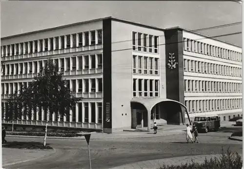 Postcard Allenstein Olsztyn Ulica Glowackiego 1968