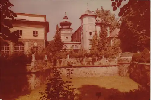 Postcard Łańcut Schloss Łańcut 1977