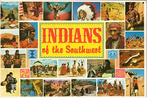 Ansichtskarte  OF THE SOUTHWEST Native American/Indianer 1980