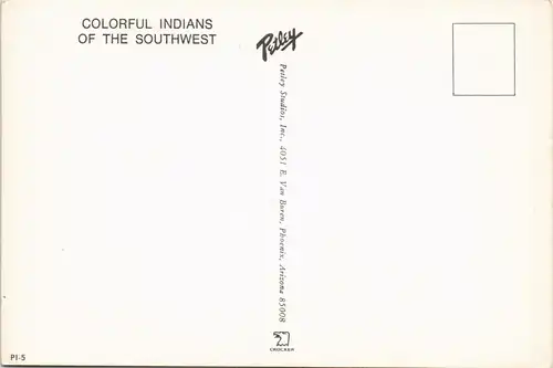 Ansichtskarte  OF THE SOUTHWEST Native American/Indianer 1980