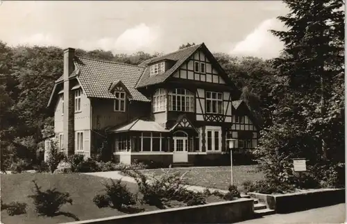 Timmendorfer Strand Partie am Müttergenesungsheim Dünenhaus, Strandallee 1964