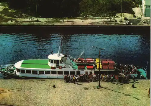 Postcard Kolberg Kołobrzeg Hafen, Fahrgastschiff 1970