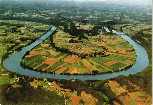 CPA Trémolat Le Cingle Vallée de la Dordogne, Luftaufnahme 1980