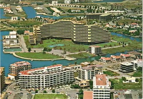 Postales Roses Rosas SANTA MARGARITA Vista parcial Teilansicht 1980
