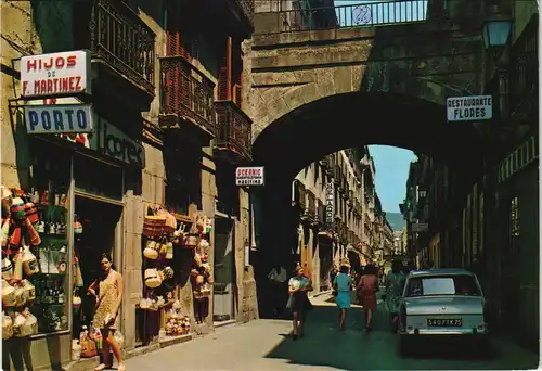 Postales San Sebastian Donostia / Donosti Calle del Puerto 1970