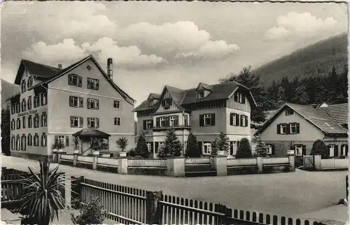 Ansichtskarte Bad Teinach-Zavelstein Kurheim Walkdfrieden 1955