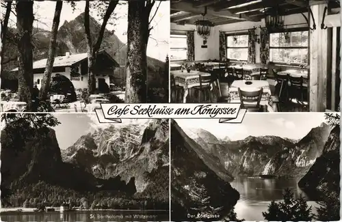 Königssee-Schönau am Königssee Cafe Restaurant Seeklause MB 1959