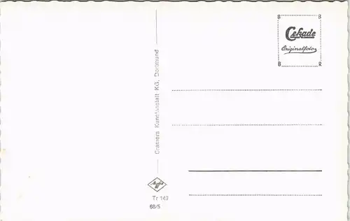 Ansichtskarte Trier Marktplatz Markttreiben 1968