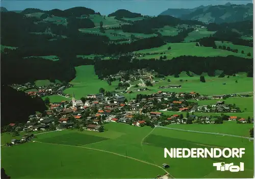 Ansichtskarte Niederndorf Luftaufnahme 2000