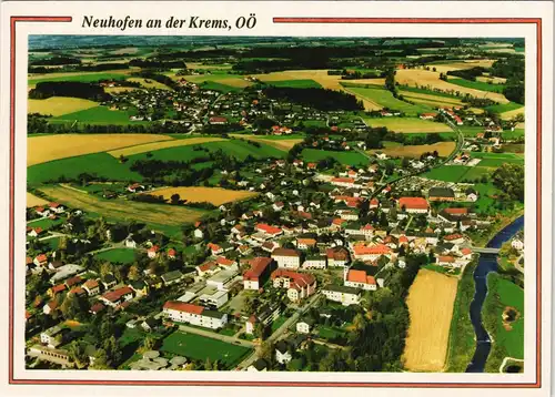 Ansichtskarte Neuhofen (Krems) Luftaufnahme 1980