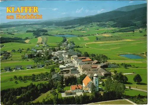 Ansichtskarte Klaffer am Hochficht Luftaufnahme 1980