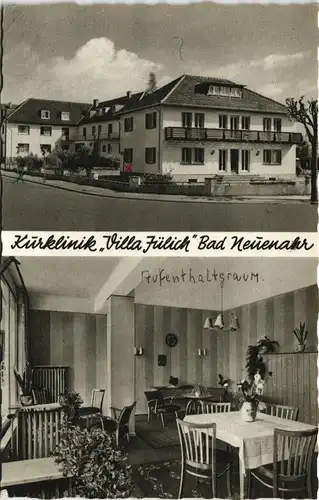 Bad Neuenahr-Bad Neuenahr-Ahrweiler 2 Bild Kurklinik Villa  - Speiseraum 1963