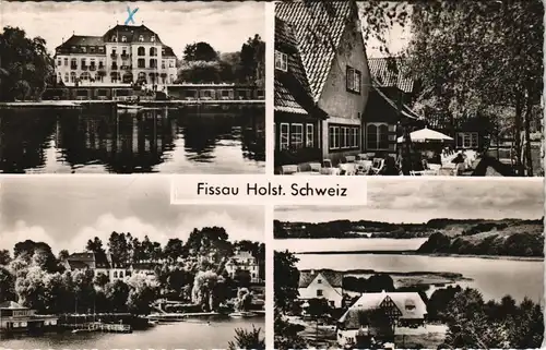 Ansichtskarte Eutin Mehrbild-AK Motive aus FISSAU 1958