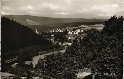 Ansichtskarte Finnentrop (Sauerland) Totale 1962