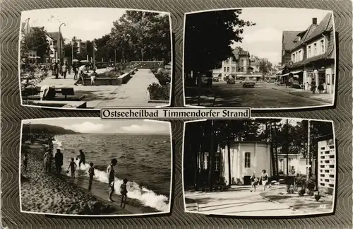 Ansichtskarte Timmendorfer Strand 4 Bild: Straßen und Plätze 1973