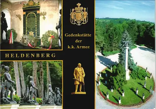 Ansichtskarte Kleinwetzdorf Gedenkstätte der k.k. Armee Heldenberg 2010