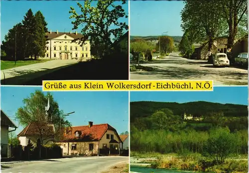Lanzenkirchen Mehrbild-AK Umland Klein-Wolkersdorf-Eichbüchl 1970