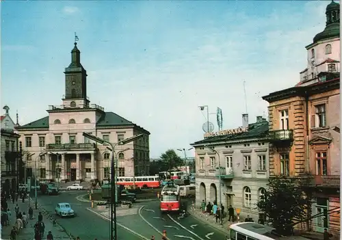 Postcard Lublin Lublin Siedziba Prezydium Miejskiej 1969
