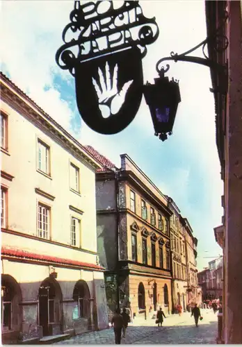 Lublin Lublin Stare Miasto - ulica Bramowa, Strassen Ansicht 1970