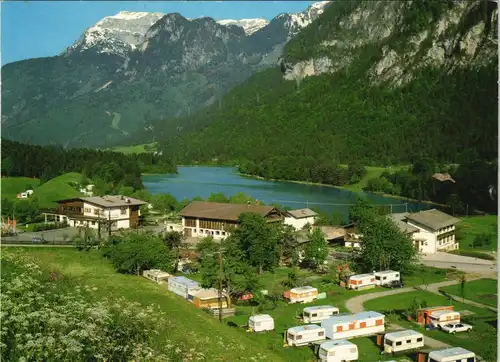 Ansichtskarte Kramsach Reintalersee mit Campingplätze 1980