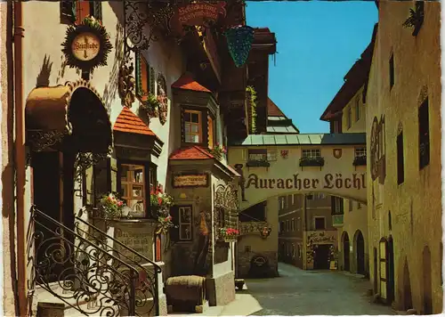 Kufstein Auracher Löchl Historische Gaststätte Römerhofgasse 1981