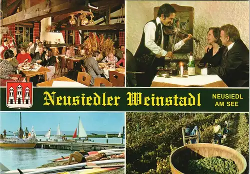 Neusiedl am See Heurigen-Restaurant Neusiedler Weinstadl Fam. Tschanek 1975