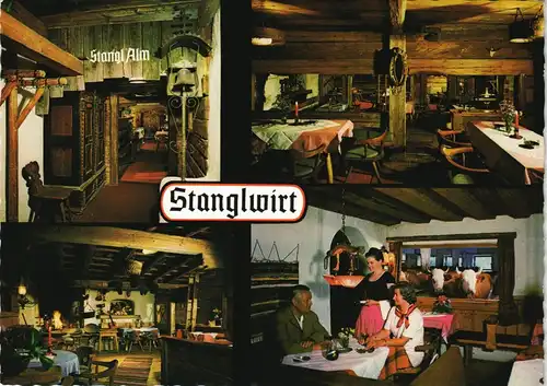 Going am Wilden Kaiser Stangl-Alm im Stanglwirt (B. Hauser) Innenansichten 1981